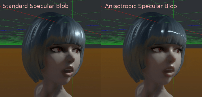 anisotropic hair