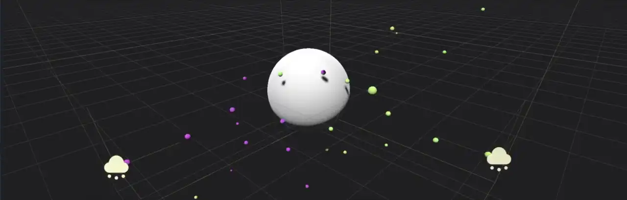 Sphere collision with particle systems