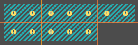 由於 TileSet 引用被破壞，TileMap 編輯器中缺少圖塊